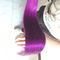 Zacht roze Ombre Weaving Hair Extensions Rechte bundels