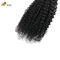 Krullend Wave Weft Weave Hair Extensions Afro Kinky Bundels Natuurlijk Zwart
