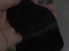 Indiase keuze Braziliaanse Remy Mensenhaar Bundels In Natuurlijk Zwart