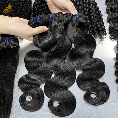 kwaliteit  100% Unprocessed Brazilian Hair Wholesale Virgin Human Hair Bundles Body Wave fabriek
