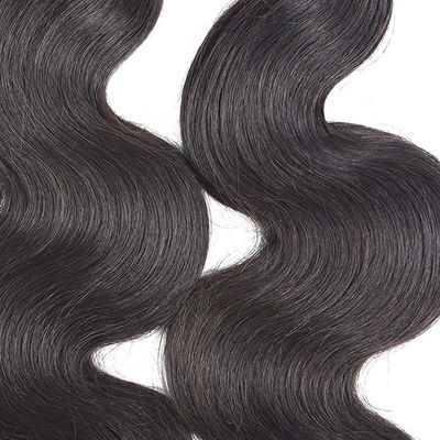 Maagd Remy Braziliaans Haar 10 inch Zwart Mensenhaar Bundels Weft