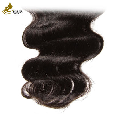 Body Wave Remy Mensenhaar Speld sluiting 10A 4x4 Zijde basis