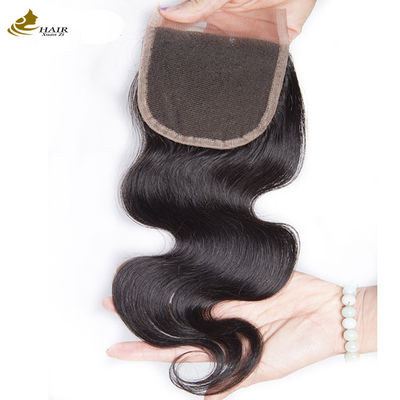 Body Wave Remy Mensenhaar Speld sluiting 10A 4x4 Zijde basis