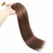 Donkerbruin 22 inch Clip In Hair Extensions menselijk haar 100% maagdelijk 16 stukken