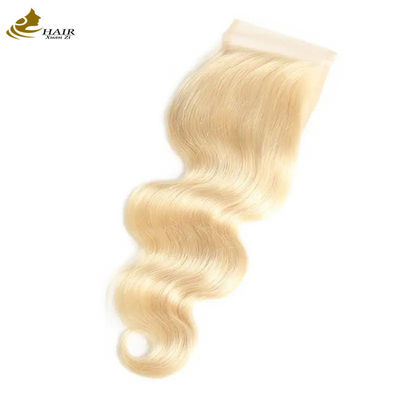 Onverwerkte Braziliaanse haarbundel Weefsel en afsluiting 613 Kleurige blonde ODM haarbundels