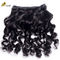 Loose Wave Braziliaanse Kinky Curly Virgin Hair Pack met Frontal Lace Closure