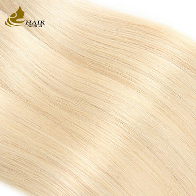 Hoogwaardige maagdelijke kuticula uitgelijnd 613# Blonde Remy menselijk haar bundels