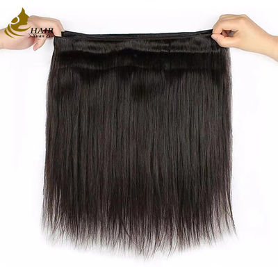 Grade 12A Braziliaans Indiaans 100% Raw Remy Virgin Human Hair Extension Natuurlijk Zwart