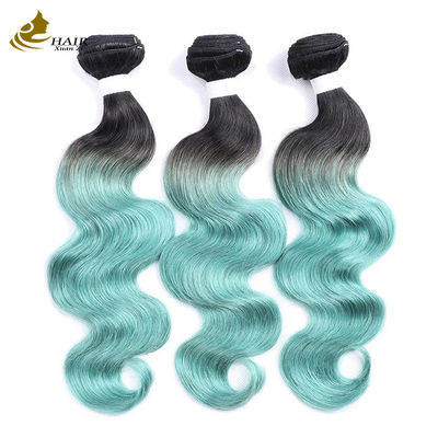 Fabriek rechtstreeks verkoop Vietnamese maagdelijk menselijk haar 1b/blauw gekleurde rechte haarbundel