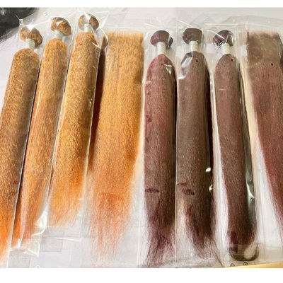 Groothandel Ombre Human Hair Extensions Braziliaanse Kinky Straight Yaki Hair Weave Bundles