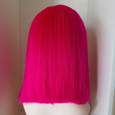 13X4 4X4 13X6 kant Frontaal Raw Braziliaanse Maagd Mensenhaar Wig Korte Bob Wig