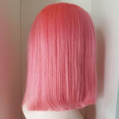 13X4 4X4 13X6 kant Frontaal Raw Braziliaanse Maagd Mensenhaar Wig Korte Bob Wig