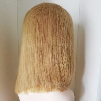 13X4 4X4 13X6 kant Frontaal Raw Braziliaanse Maagd Mensenhaar Wig Korte Bob Wig