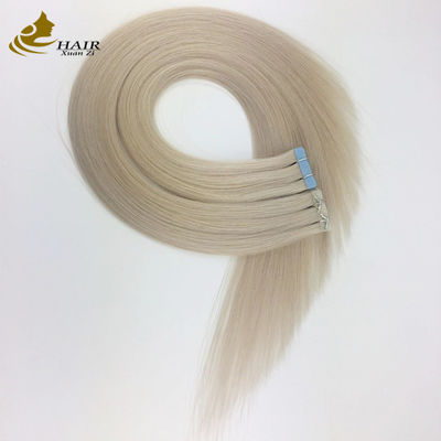 60 Mensenhaar PU Tape Haarverlenging Met Tangle Free Design
