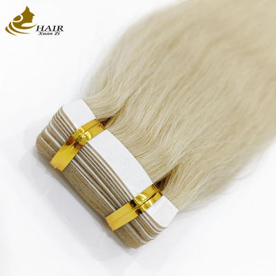 60 Mensenhaar PU Tape Haarverlenging Met Tangle Free Design