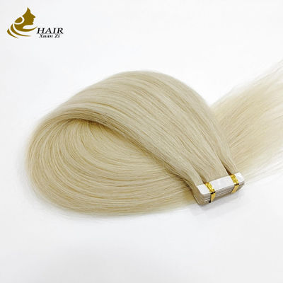 60 Mensenhaar PU Tape Haarverlenging Met Tangle Free Design