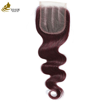 Virgin Ombre 99j Body Wave Mensenhaar Speldsluiting Met Babyhaar