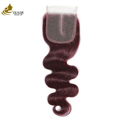 Virgin Ombre 99j Body Wave Mensenhaar Speldsluiting Met Babyhaar