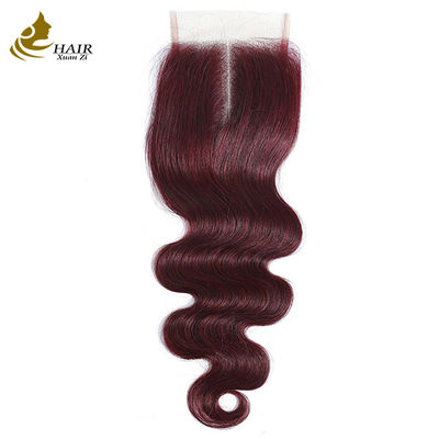Virgin Ombre 99j Body Wave Mensenhaar Speldsluiting Met Babyhaar
