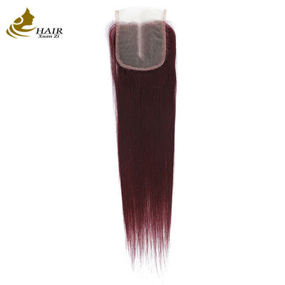 Mode Drie Deel 4X4 Rechte 10-18 inch Transparent kant sluiting Mensenhaar Toupees Fabriek Groothandel Prijs In voorraad