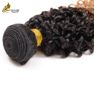 100% ongewerkt Braziliaans haar 1b/27# Kleur Groothandel maagdelijk menselijk haar bundels