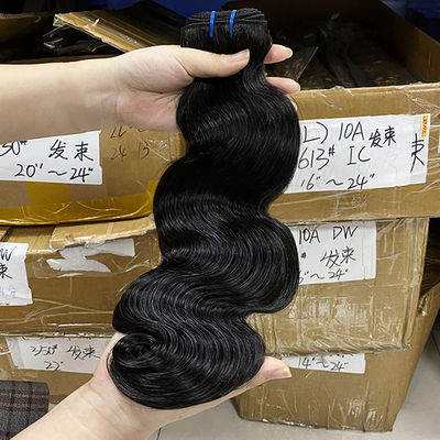 100% ongewerkt Braziliaans haar Groothandel maagdelijk menselijk haar bundels Body Wave