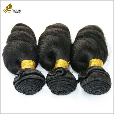 100% menselijk maagdelijk Remy haar Dubbel getrokken Braziliaanse haarverlengingen Mensenhaar weefsel