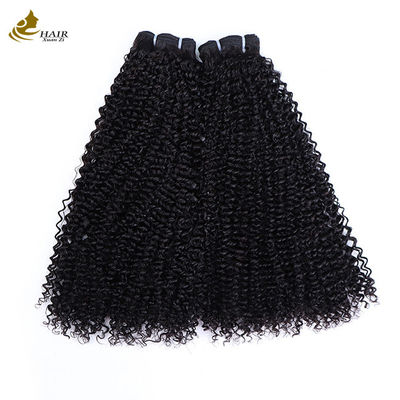 Fabriekscuticule uitgelijnd rauw Vietnamese 100% maagdelijke dubbele getrokken Afro krullend menselijk haar bundel