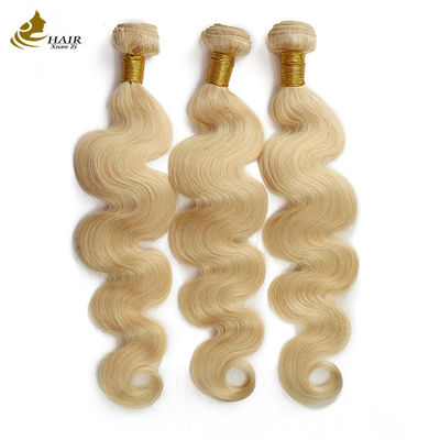 Ruwe 613 Indiase ruwe haren lage prijs 613 Cuticle Aligned Hair 613 Blonde haar bundels