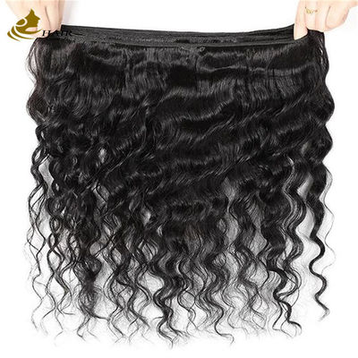 Tangle Free Gradient Deep Wave Virgin Human Hair Bundles Extensies