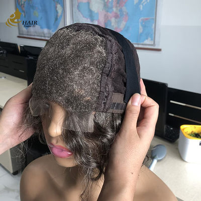Klaar om te dragen Glueless pruik Hd Front Lace Mensenhaar pruik