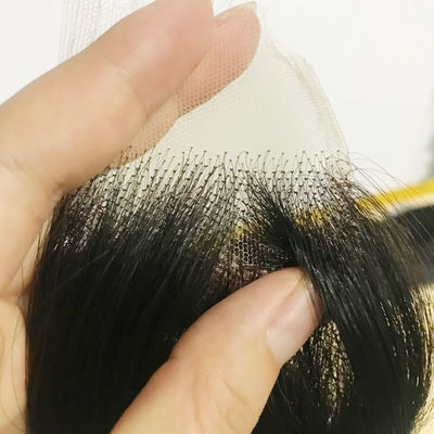 Braziliaanse Straight 2x6 HD Onzichtbare Lace Human Hair Closure