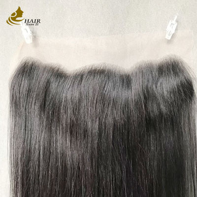 Natuurlijk Zwart Steil 13x4 HD Lace Menselijk Haar Lace Sluiting