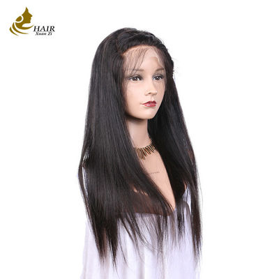 26 inch HD Braziliaans menselijk haar kant pruik 130%-180% Dichtheid