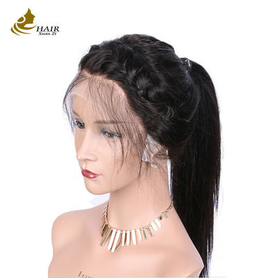 26 inch HD Braziliaans menselijk haar kant pruik 130%-180% Dichtheid