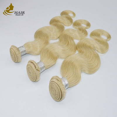 100% Menselijk, met de cuticula uitgelijnde body wave 613 Virgin Ombre Human Hair Extensions Bundels