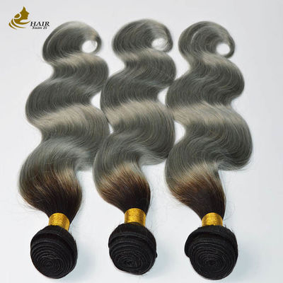 Custom Braziliaanse Ombre haar 24 inch haar extensies bundels Weave