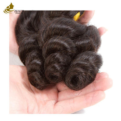 Loose Wave Virgin Human Hair Bundles 100% Remy Natuurlijke Zwarte Haarverlengingen Weft