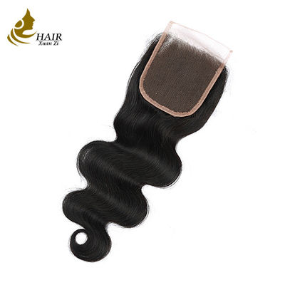 Body Wave 4x4 Lace Sluiting 100% Menselijk Haar Virgin Remy Haar Zachte Transparante Lace Sluiting Voor Vrouwen