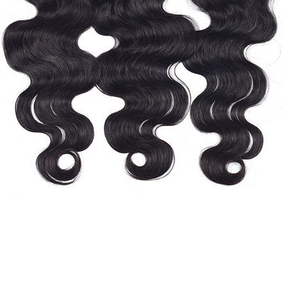 Oord-op-oor kant sluiting Quick Weave menselijk haar Frontale sluiting 13X4