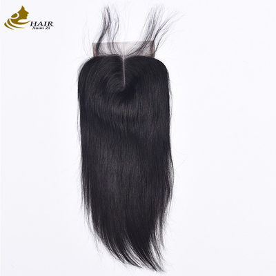 Straight Brazilian Closure Hair Piece Lace Closure En Bundles 4X4