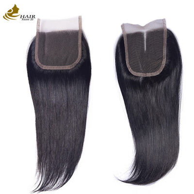 Straight Brazilian Closure Hair Piece Lace Closure En Bundles 4X4