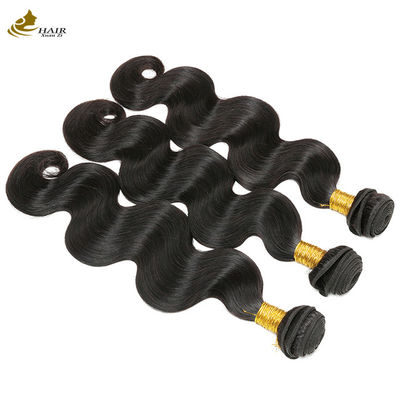 Oem Remy Human Hair Extensions Bundels Weft Raw Body Wave Hair Bundels met sluiting