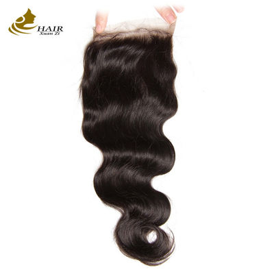 Oem Remy Human Hair Extensions Bundels Weft Raw Body Wave Hair Bundels met sluiting