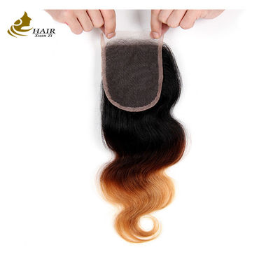 Fabrieksprijs Ombre Kleur 1b/4/27 Braziliaans maagdelijk haar Lichaamsgolfbundels met sluiting