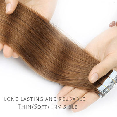 24 inch naadloos menselijk bandje in verlengstukken zwart OEM