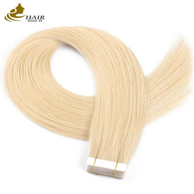 Blonde Mini Tape In Hair Extensions Voor Rauw Indisch Haar Odm