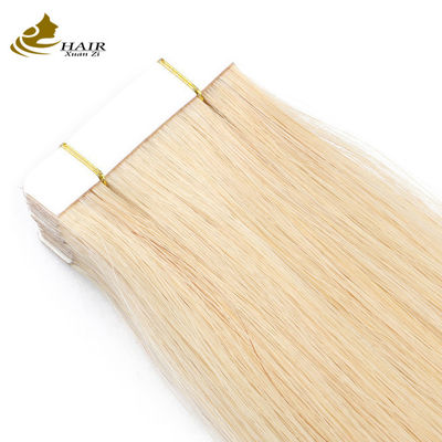 Blonde Mini Tape In Hair Extensions Voor Rauw Indisch Haar Odm