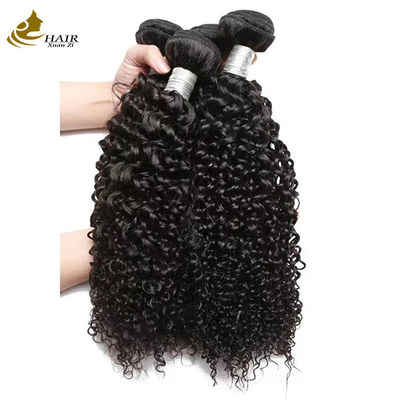 Boheemse Virgin Braziliaanse Remy Mensenhaar Bundels Met Dubbele Weft