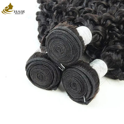 Boheemse Virgin Braziliaanse Remy Mensenhaar Bundels Met Dubbele Weft